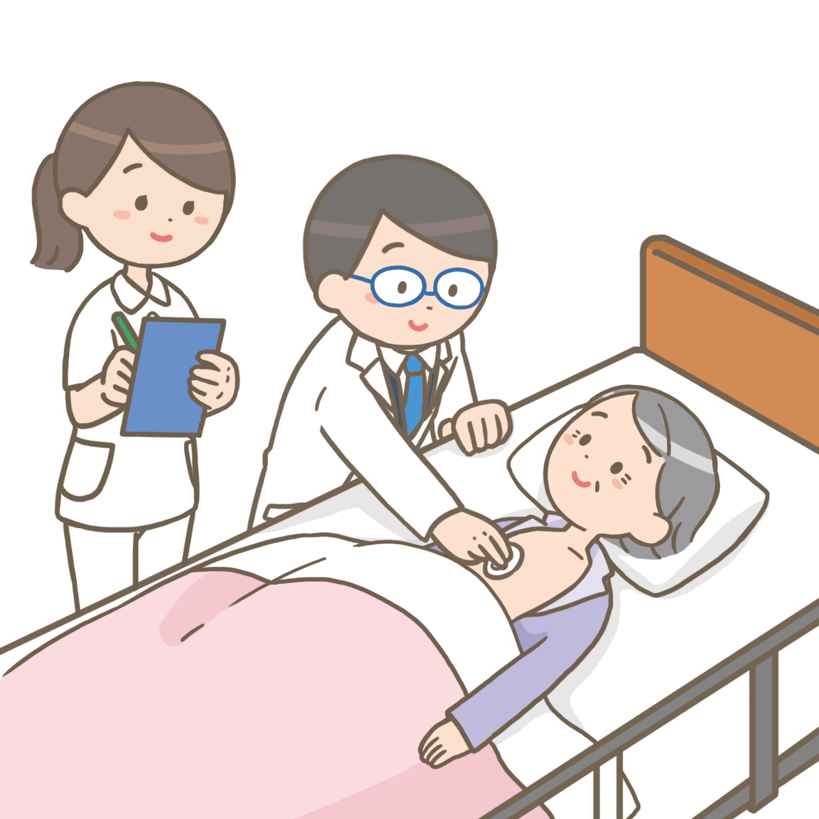 往診の様子