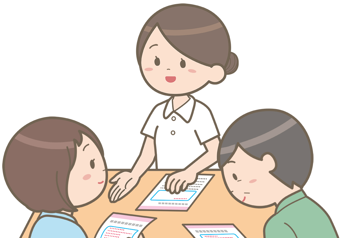 個別にカスタマイズされたケアのイメージ