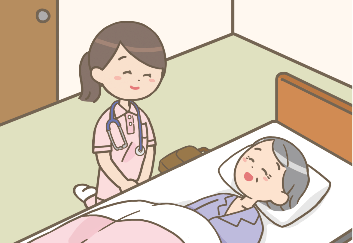 ご自宅での療養のイメージ